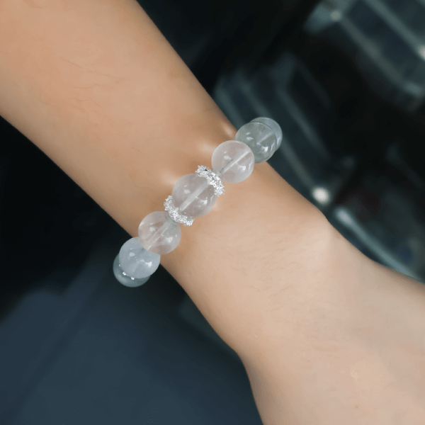 Green Ghost Phantom Bracelet Worn on Wrist
