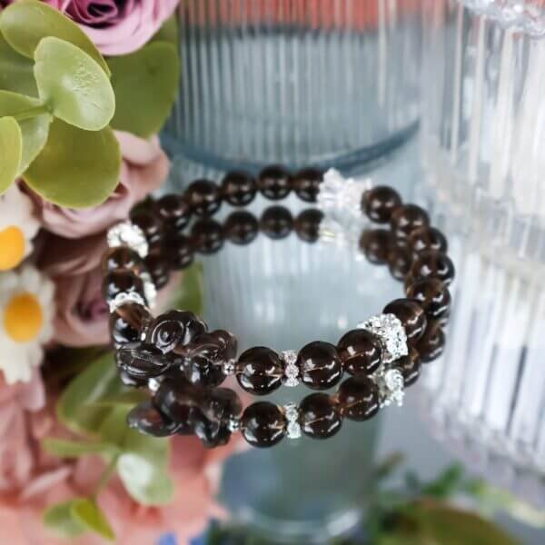 Citrine (Tea Quartz) Bead Bracelet – Wear for Prosperity & Confidence