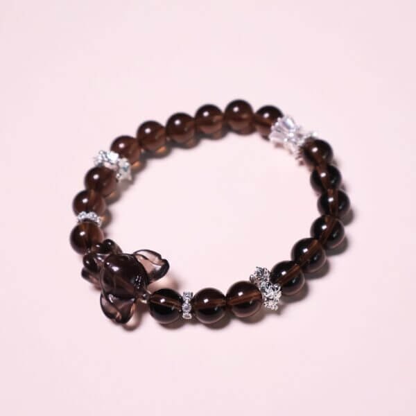 Citrine (Tea Quartz) Crystal Bead Bracelet – Natural Healing & Energy